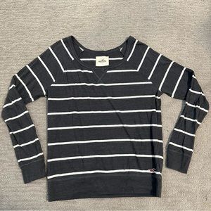 Hollister Striped Long Sleeve S